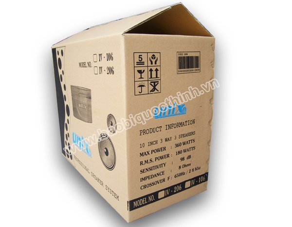 Thùng carton in flexo 5 lớp