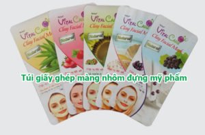 In túi giấy ghép màng nhôm đựng mỹ phẩm