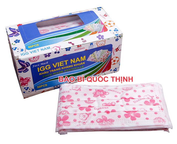 In hộp khẩu trang y tế giá rẻ tại tphcm - hinh 2