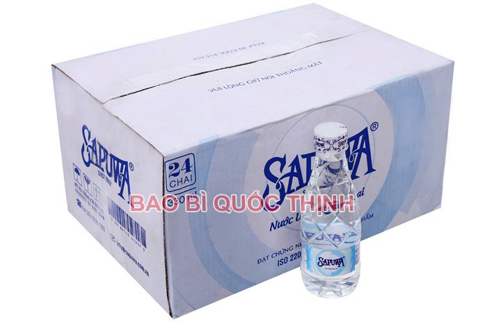 thùng carton 3 lớp in offset đựng nước uống đóng chai - hinh 3