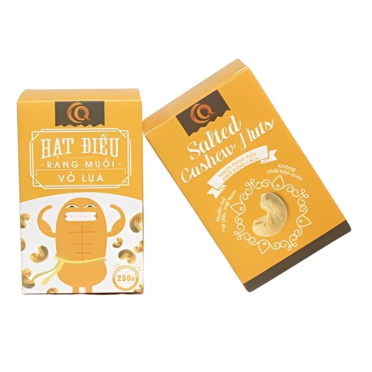 In hộp giấy đựng hạt điều - hinh 2517