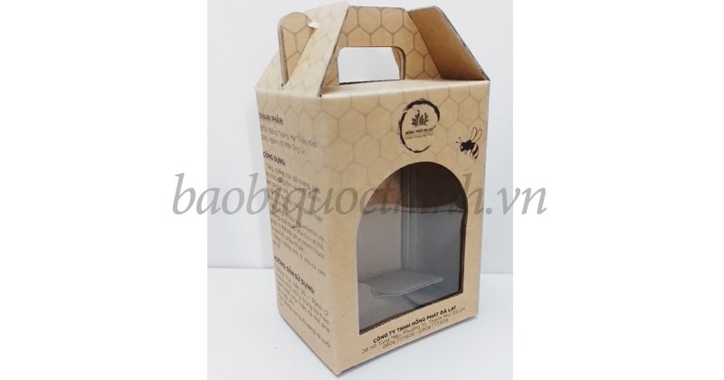 Bao bì giấy Kraft có bồi carton sóng E Bao Bì Quốc Thịnh