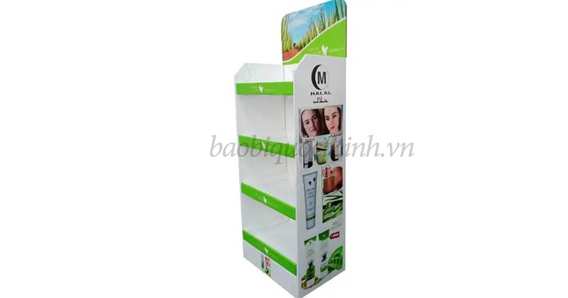 Kệ carton 4 tầng dạng thẳng đứng