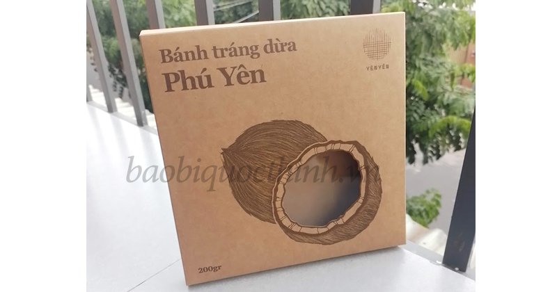 Hộp giấy Kraft đựng bánh dán cửa sổ đẹp tại Bao BÌ Quốc Thịnh chất lượng cao