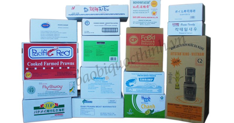 Thùng giấy in Flexo giá tốt Bao Bì Quốc Thịnh 