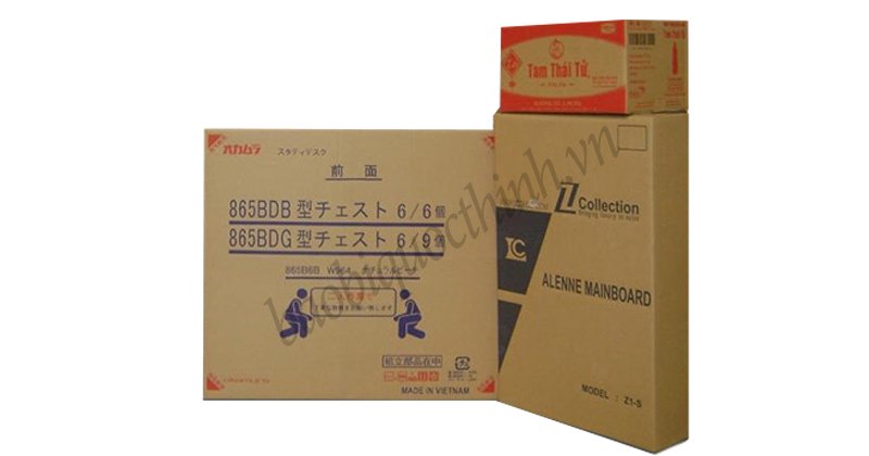 Thùng giấy in Flexo kích thước lớn